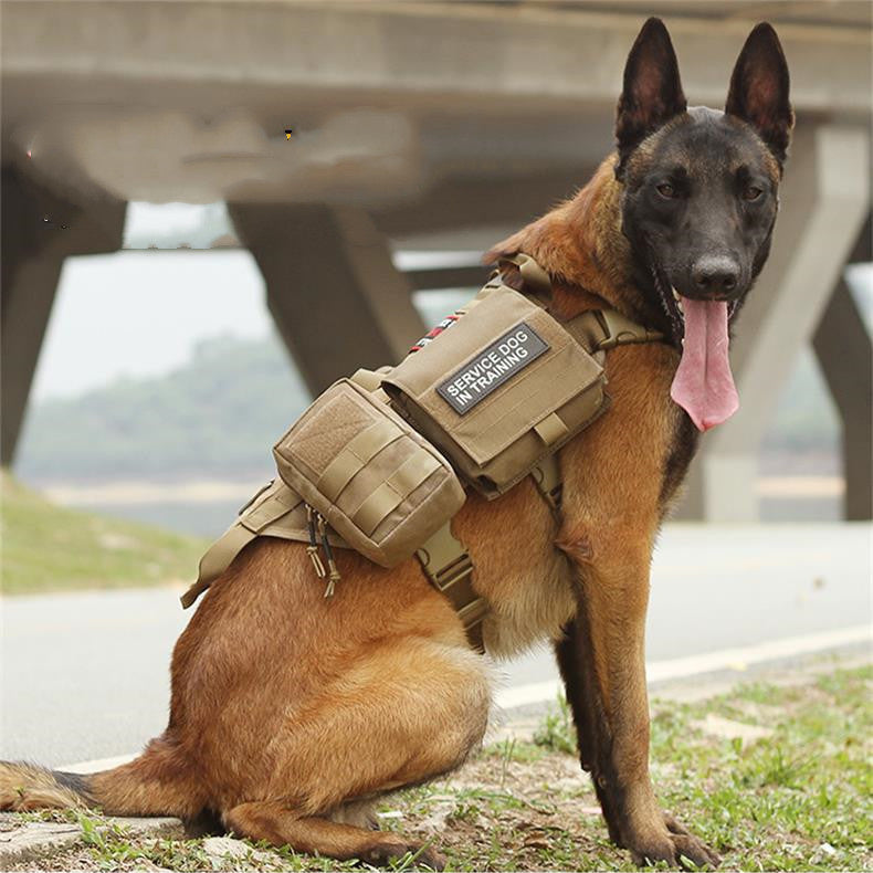 Tactical Pro Harness™ – Chaleco táctico premium para perros grandes